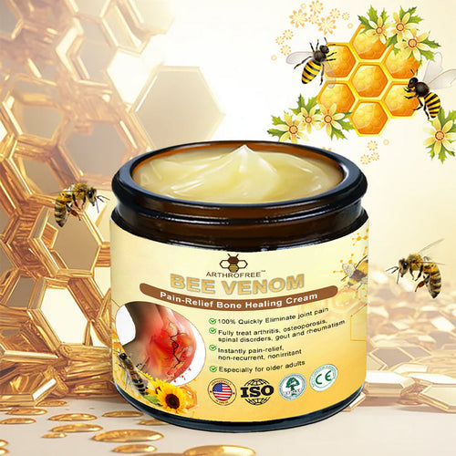 ArthroFree™ Krém na bolesti kĺbov s včelím jedom na hojenie kostí(🐝špeciálne pre starších dospelých a odporúča AAOS)