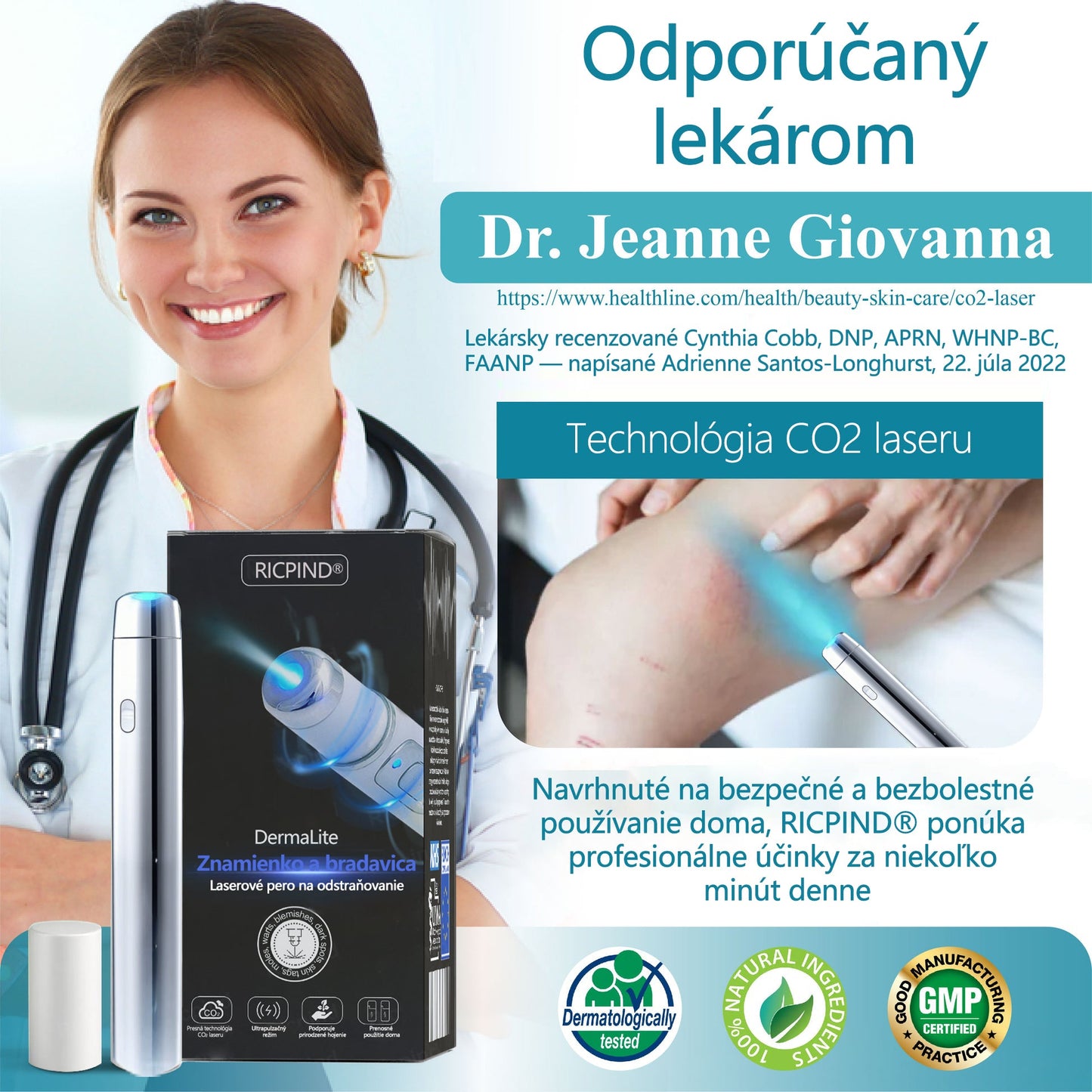 RICPIND®✨ Neinvazívne laserové pero na odstránenie znamienok a bradavíc