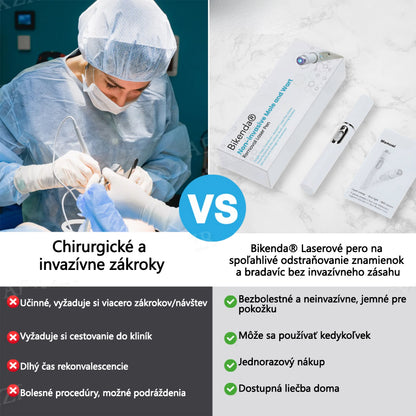🎉 50 % zľava len na obmedzený čas!  Bikenda® Neinvazívne laserové pero  Bezbolestné odstránenie znamienok, bradavíc a škvŕn priamo u vás doma! 💕ie znamienok, bradavíc a škvŕn priamo u vás doma! 💕