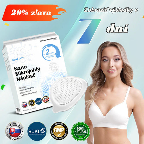 【Oficiálny obchod Lmipki®】Lmipki® Smgt-Glp-1 Nano Mikrojehly Náplasť（Nulová bolesť, uvoľnenie 24 hodín denne, 7 dní v týždni | Rýchle schudnutie 20 kíl | 90% pokles cukru ）🔄