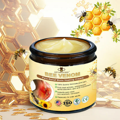 ArthroFree™ Krém na bolesti kĺbov s včelím jedom na hojenie kostí(🐝špeciálne pre starších dospelých a odporúča AAOS)