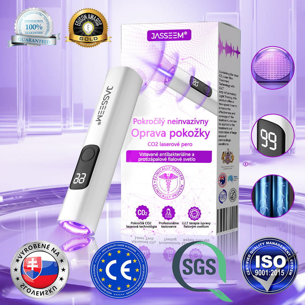 𝐉𝐚𝐬𝐬𝐞𝐞𝐦® ✅Pokročilé neinvazívne CO₂ laserové pero na opravu pokožky 💕 (Jemne odstraňuje bradavice, materské znamienka, starecké škvrny a kožné výrastky – bez bolesti, bez starostí!)