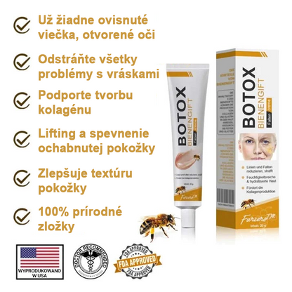 🍀Posledný deň akcie: 70% zľava - ✨Furzero™ Botoxový krém na odstránenie vrások od včelieho jedu